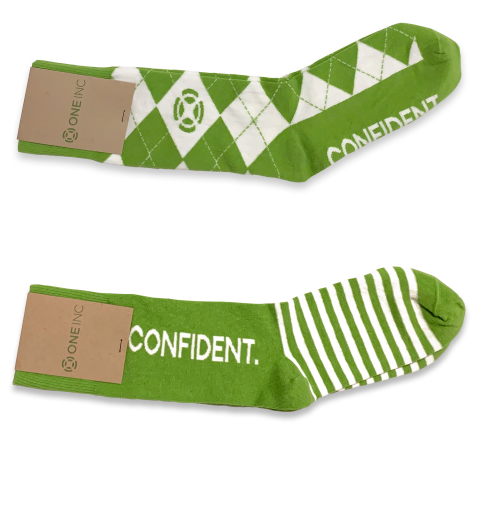 One Inc Socks SOC Confident