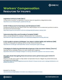 Workers Comp Resources List - One Inc Blog Thumbnail