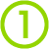 Icon: Number 1