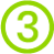Icon: Number 3