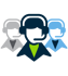 Dedicated Support Call Center Illustration