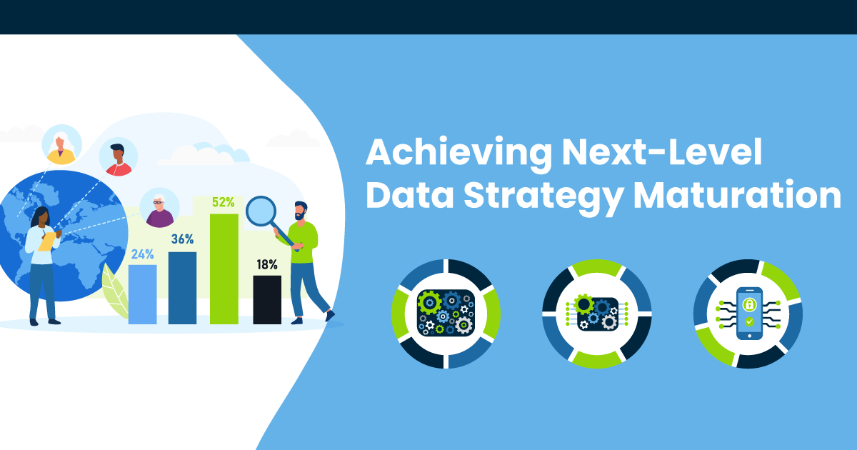 Achieving Next-Level Data Strategy Maturation Illustration