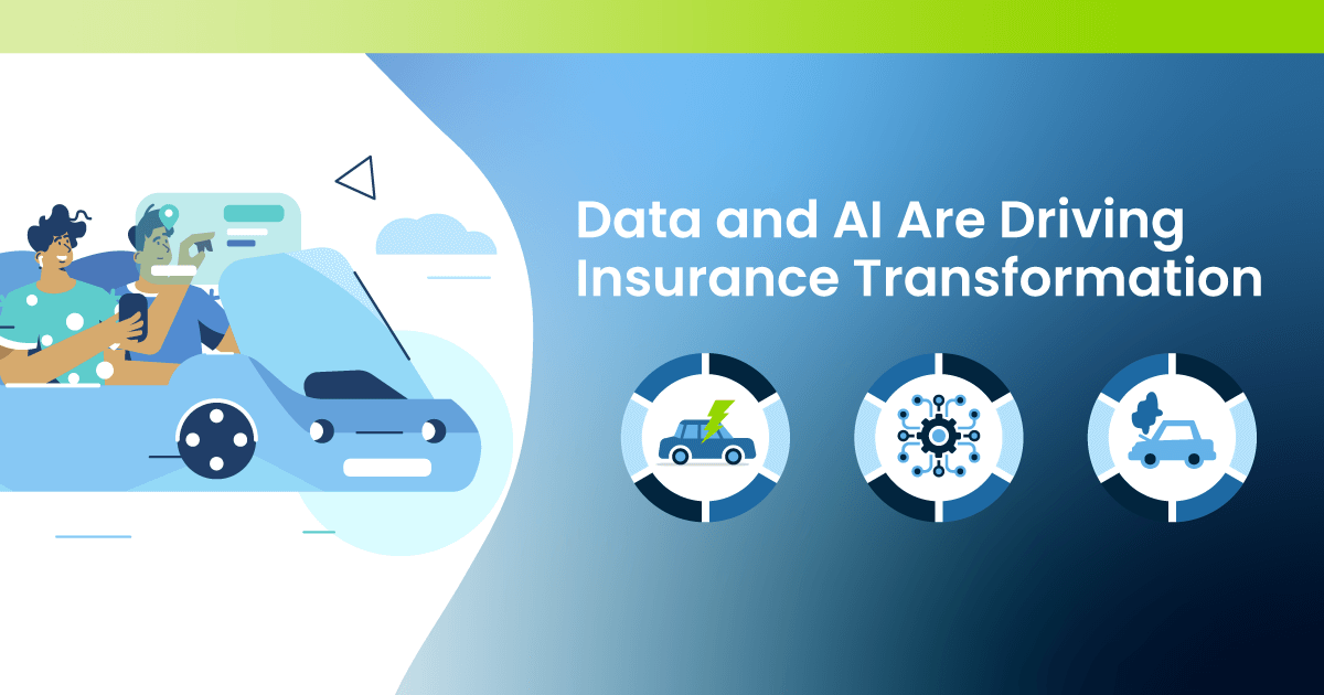Data and AI Are Driving Insurance Transformation Illustration