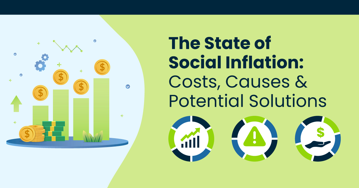 The State of Social Inflation: Costs, Causes & Potential Solutions Illustration