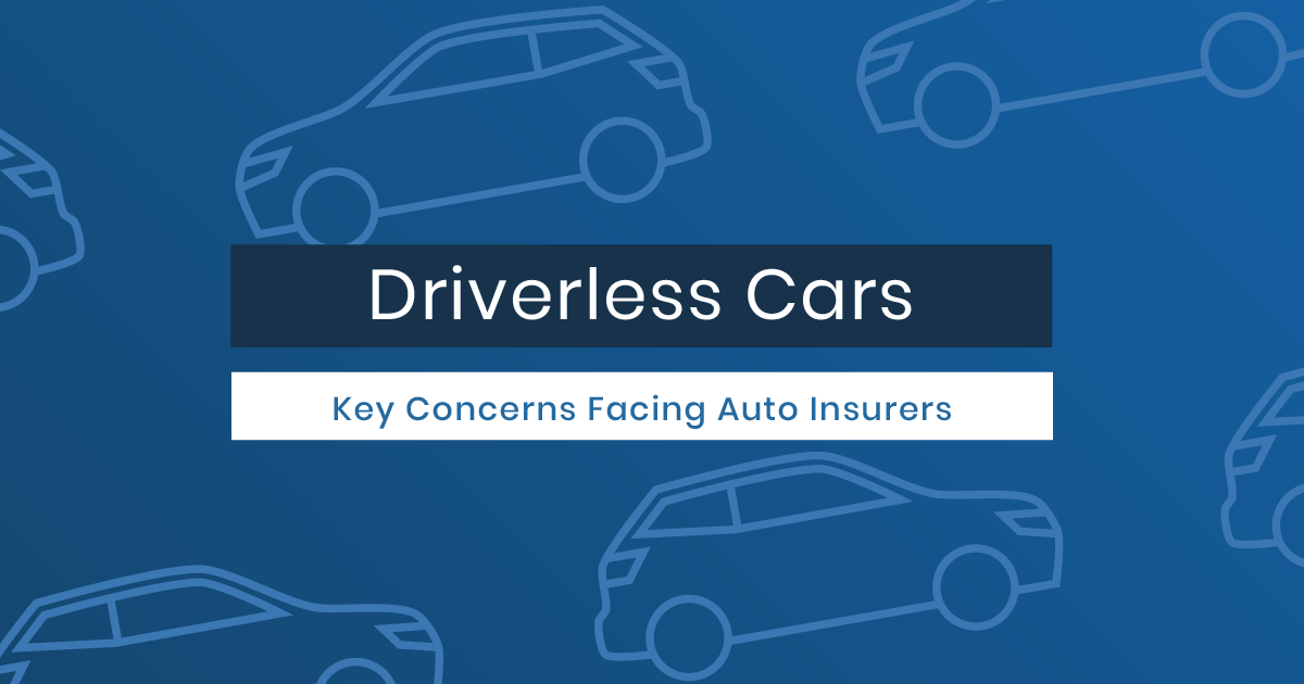 Driverless Cars: 3 Key Concerns Facing Auto Insurers Illustration