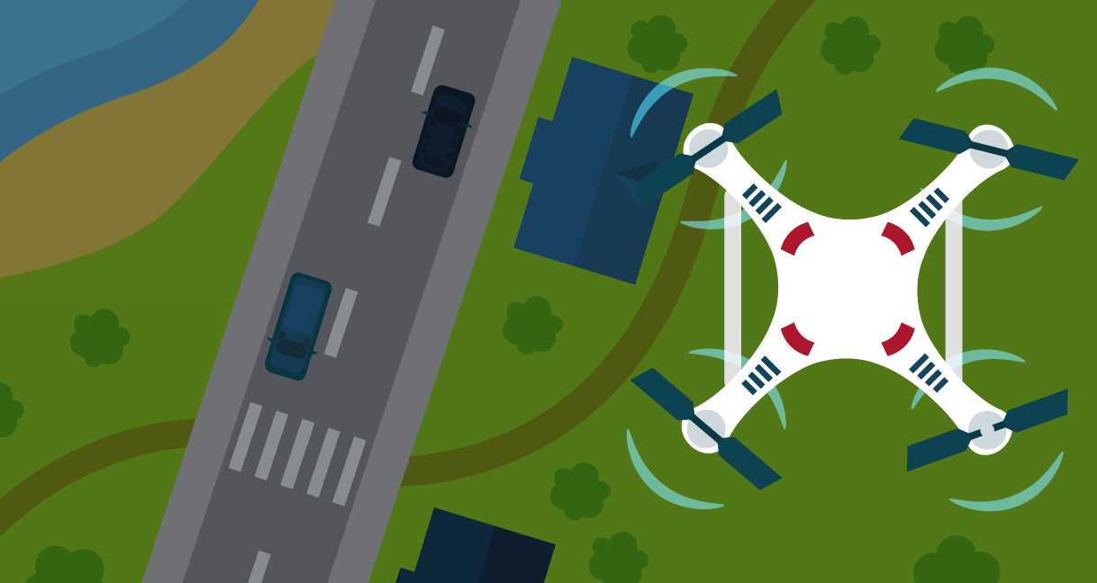 3 Ways Drones Are Taking Insurance Claims to New Heights Illustration