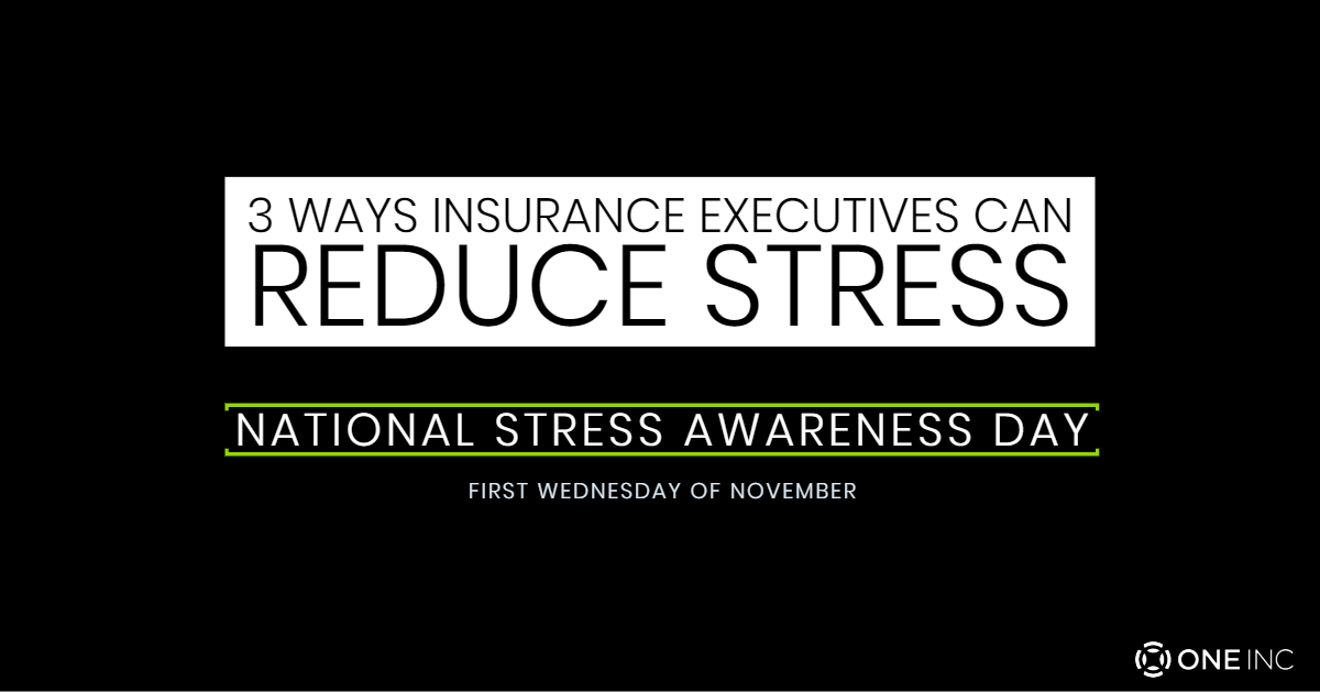 3 Ways Insurance Executives Can Reduce Stress Illustration