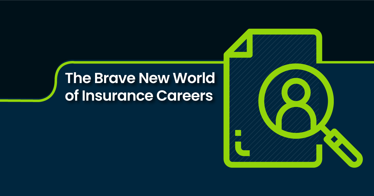 The Brave New World of Insurance Careers Illustration