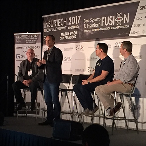 Stepping off the Curb: Insurers at the Intersection of Insurtech and Core Illustration