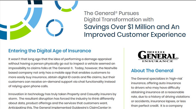The General Insurance Case Study Illustration