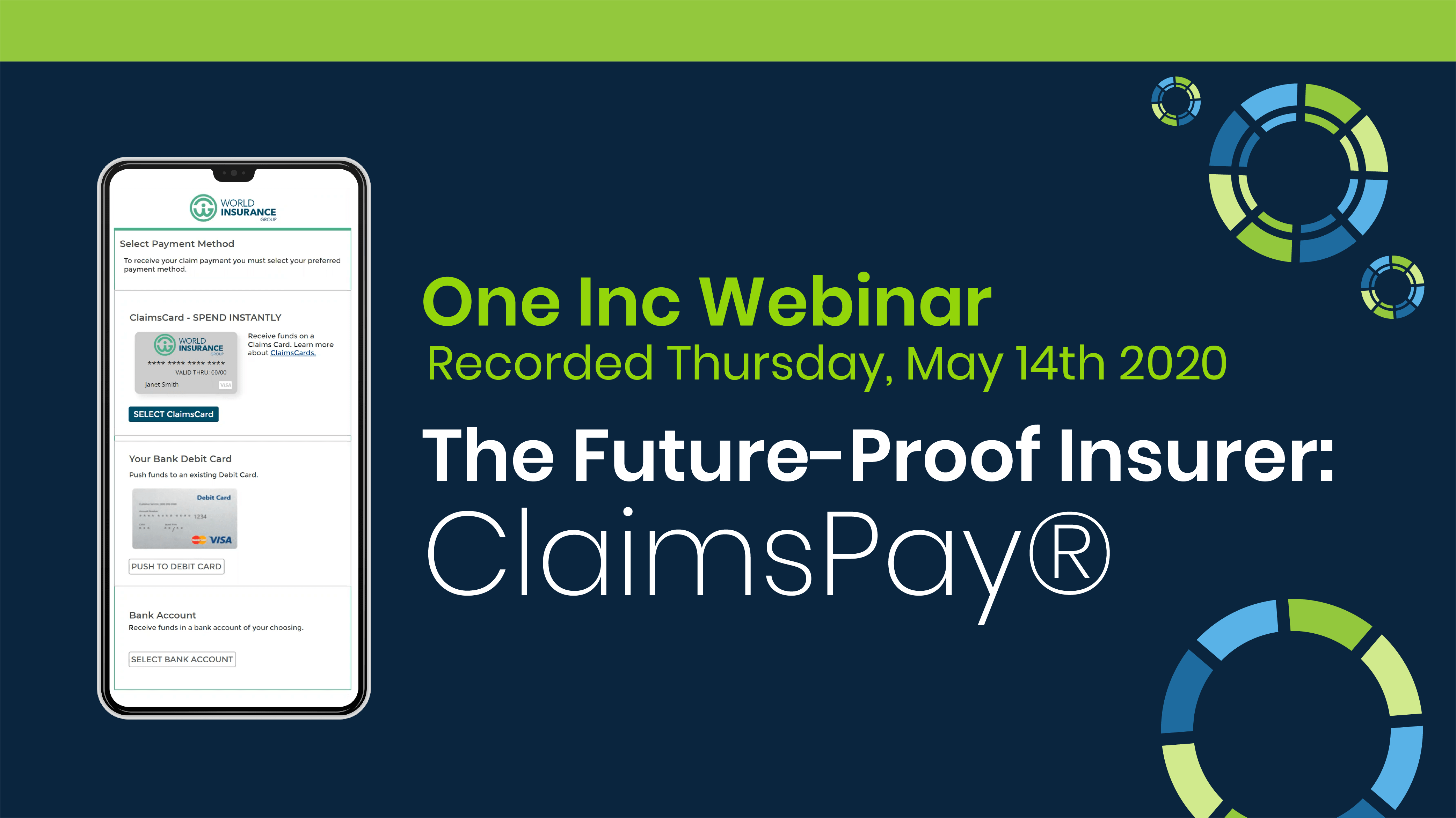 The Future-Proof Insurer: ClaimsPay® Webinar Illustration