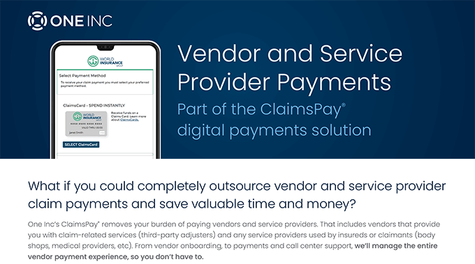 Vendor and Service Provider Payments Illustration
