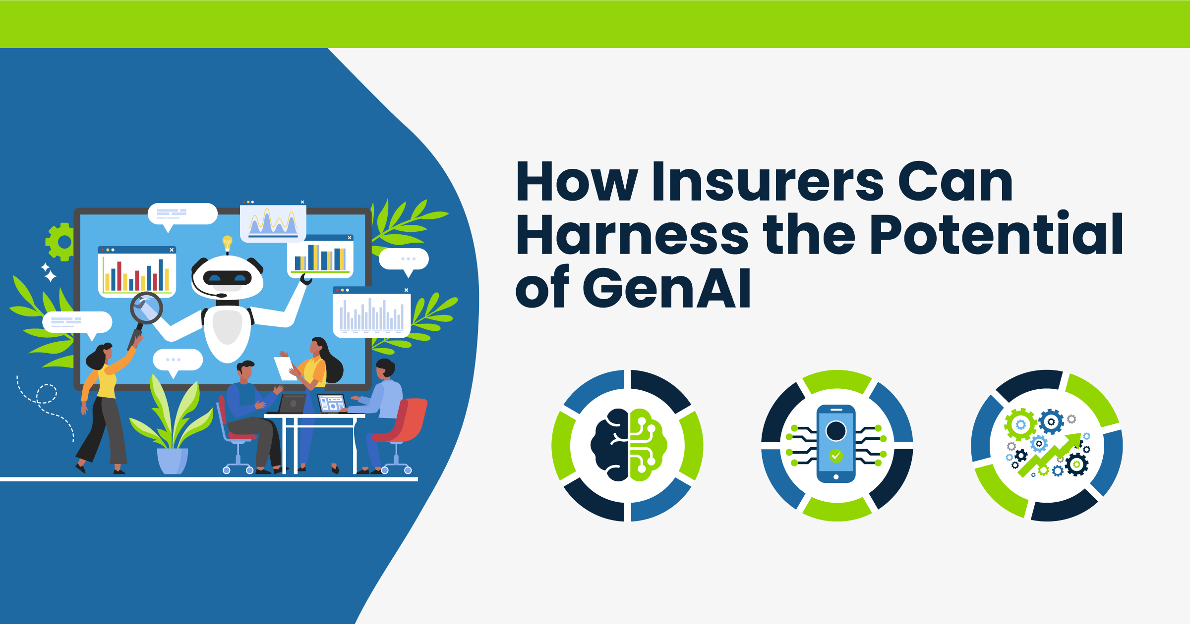 How Insurers Can Harness the Potential of GenAI Illustration