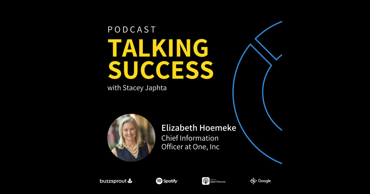 Talking Success: Connecting the Global FinTech Community with Elizabeth Hoemeke, CIO at One Inc Illustration